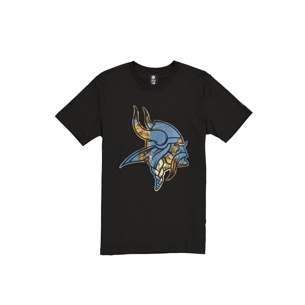New Era Minnesota Vikings Black Realtree T-Shirt - Size L